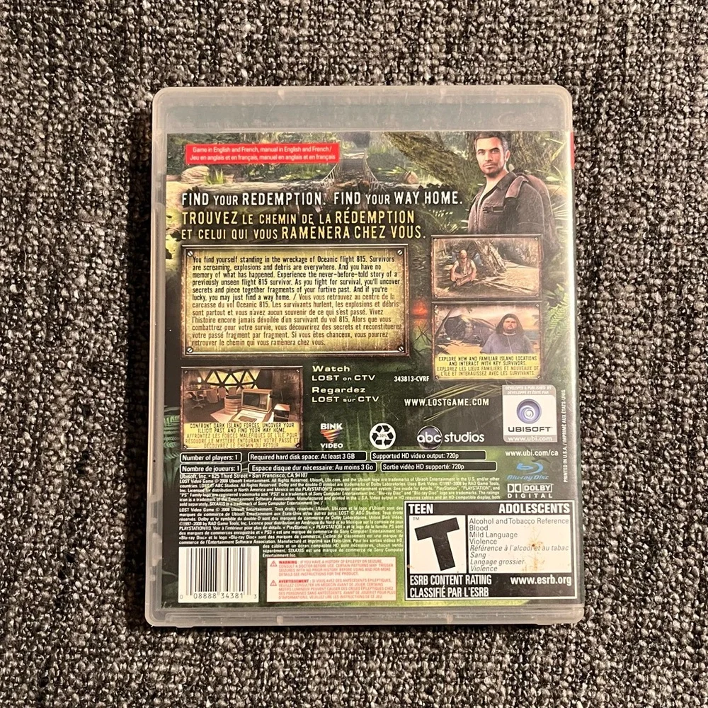 Lost: Via Domus Sony PS3 PlayStation 3‎ Game Complete - Picture 2 of 3